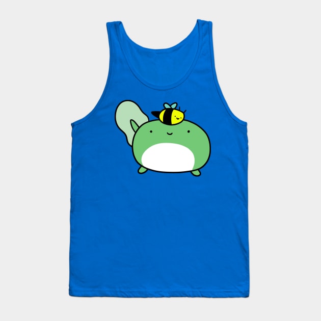 Tadpole and Bee Tank Top by saradaboru